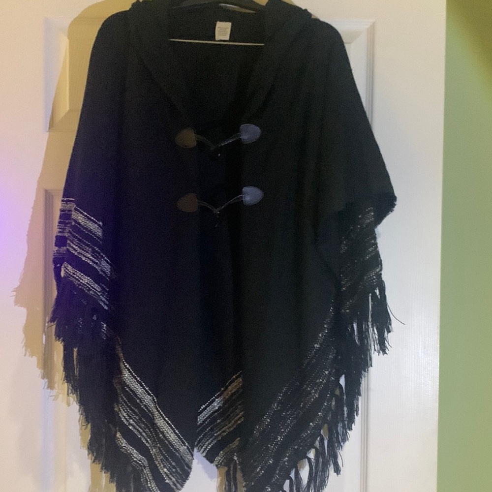 EUC black shawl